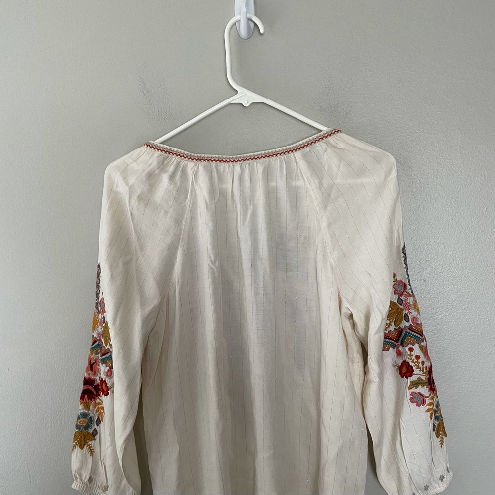 Johnny Was Clansy Peasant Blouse - Picture 13 of 13